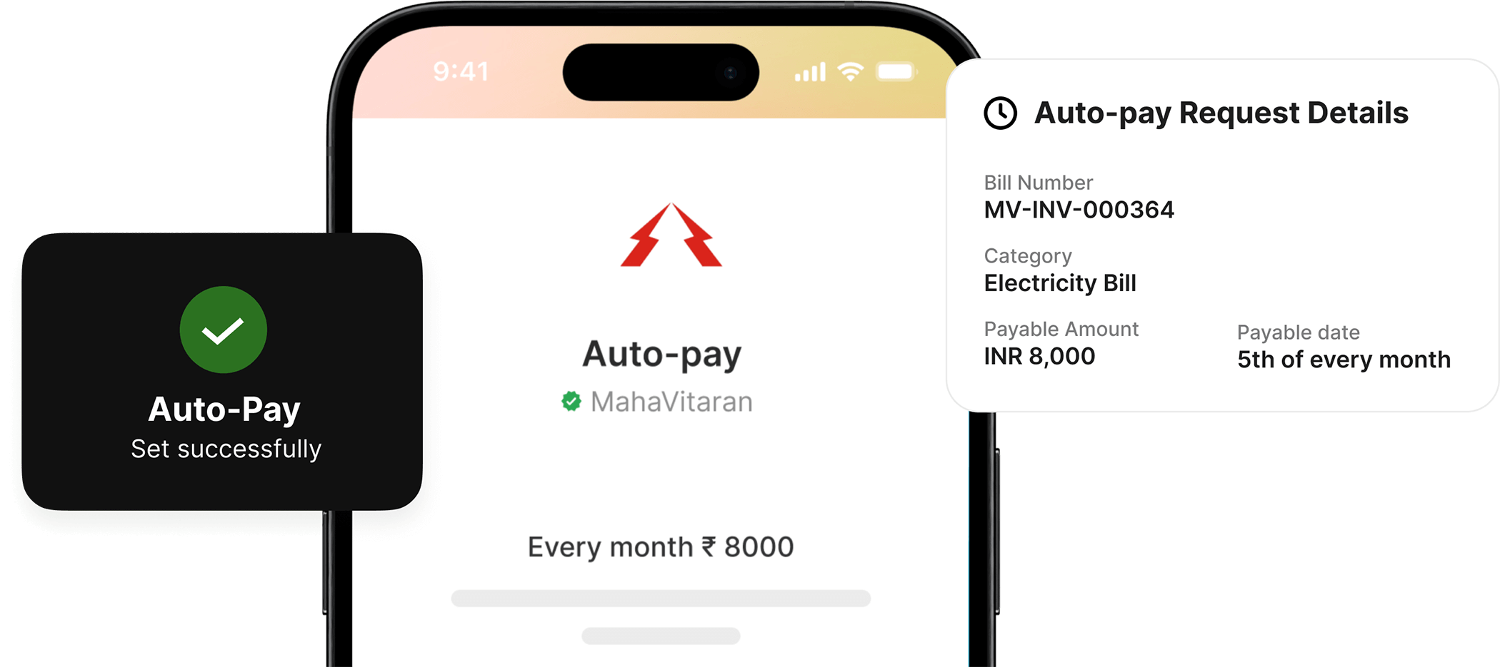 Auto fetch and auto pay